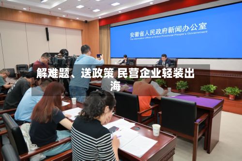 解难题	、送政策 民营企业轻装出海-第2张图片