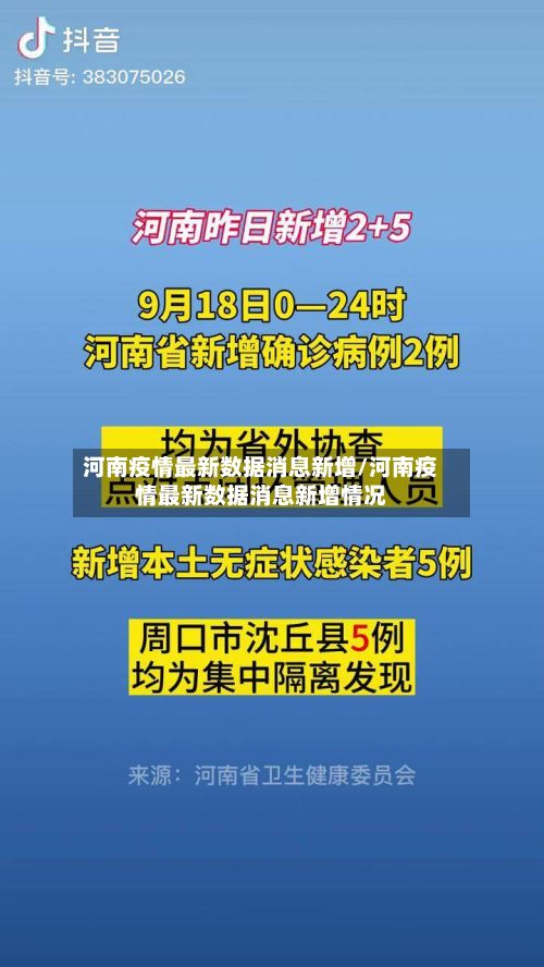 河南疫情最新数据消息新增/河南疫情最新数据消息新增情况-第1张图片