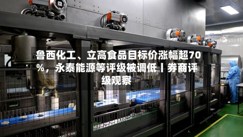 鲁西化工、立高食品目标价涨幅超70%,永泰能源等评级被调低丨券商评级观察