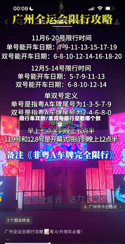 限行单双数/单双号限行是看哪个数字-第2张图片