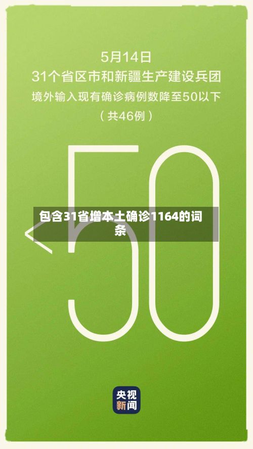 包含31省增本土确诊1164的词条-第2张图片