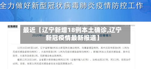 最近【辽宁新增18例本土确诊,辽宁新冠疫情最新报道】