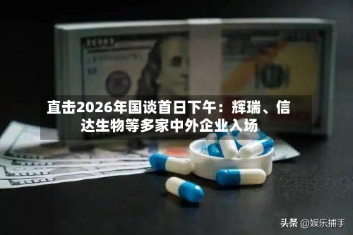 直击2026年国谈首日下午:辉瑞、信达生物等多家中外企业入场
