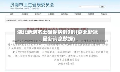湖北新增本土确诊病例9例(湖北新冠最新消息数据)-第2张图片