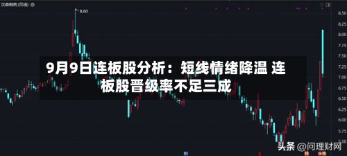 9月9日连板股分析：短线情绪降温 连板股晋级率不足三成