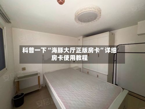 科普一下“海豚大厅正版房卡	”详细房卡使用教程-第3张图片