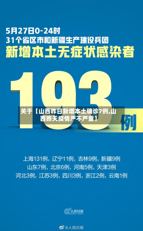 关于【山西昨日新增本土确诊7例,山西昨天疫情严不严重】-第2张图片