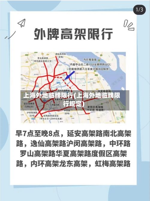 上海外地临牌限行(上海外地临牌限行规定)-第2张图片