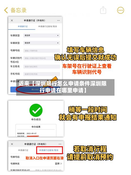 近来【深圳限行怎么申请条件深圳限行申请在哪里申请】