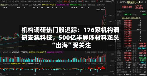 机构调研热门股追踪：176家机构调研安集科技，500亿半导体材料龙头“出海”受关注-第3张图片