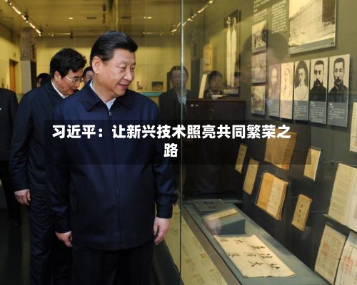 习近平:让新兴技术照亮共同繁荣之路-第3张图片