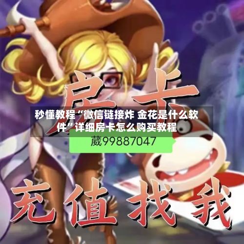 秒懂教程“微信链接炸 金花是什么软件”详细房卡怎么购买教程-第3张图片