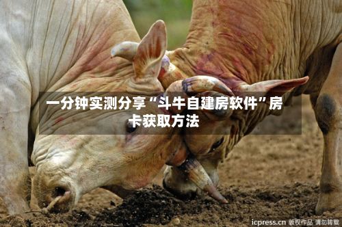 一分钟实测分享“斗牛自建房软件”房卡获取方法-第3张图片