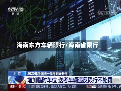 海南东方车辆限行/海南省限行-第3张图片