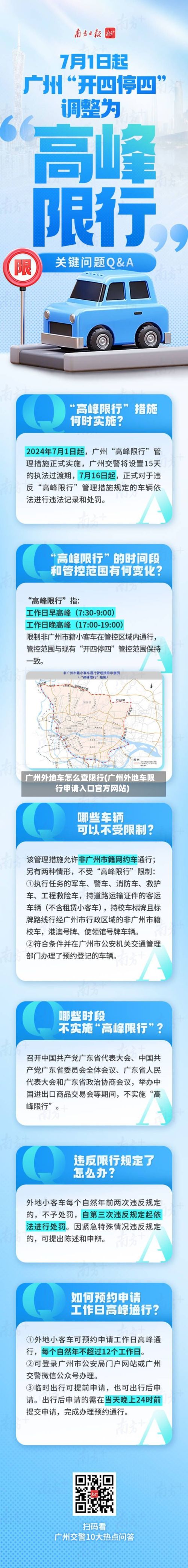 广州外地车怎么查限行(广州外地车限行申请入口官方网站)