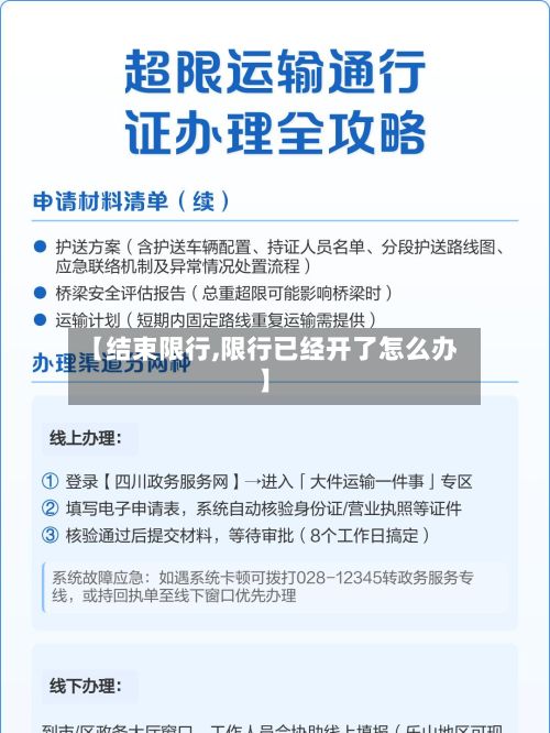 【结束限行,限行已经开了怎么办】-第3张图片