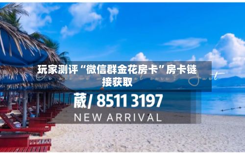 玩家测评“微信群金花房卡”房卡链接获取-第2张图片