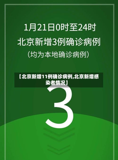 【北京新增11例确诊病例,北京新增感染者情况】