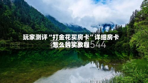 玩家测评“打金花买房卡”详细房卡怎么购买教程-第3张图片