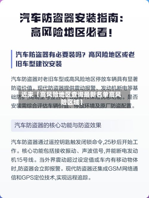 近来【高风险地区查询最新名单高风险区域】-第3张图片