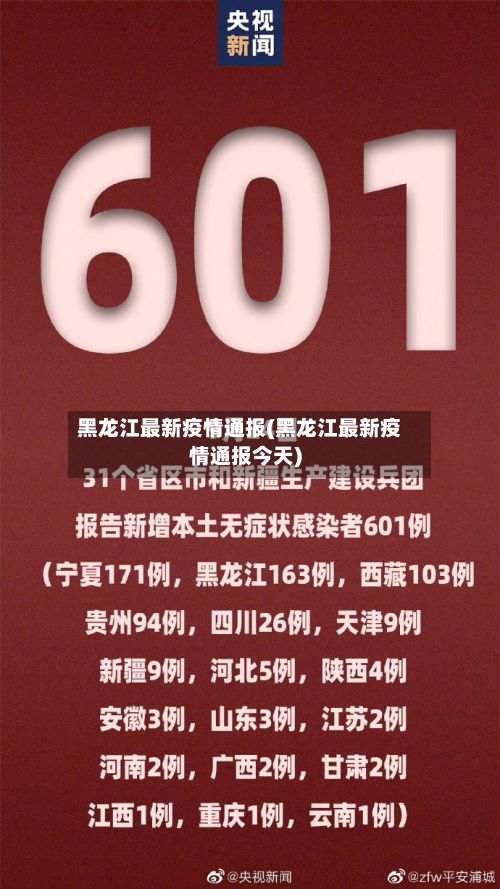 黑龙江最新疫情通报(黑龙江最新疫情通报今天)