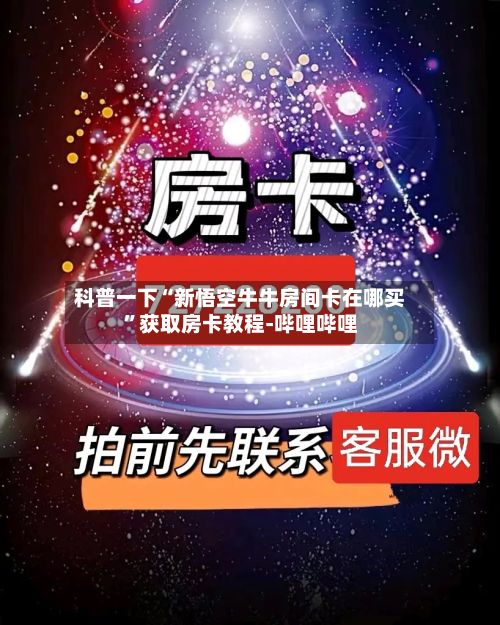 科普一下“新悟空牛牛房间卡在哪买”获取房卡教程-哔哩哔哩-第3张图片