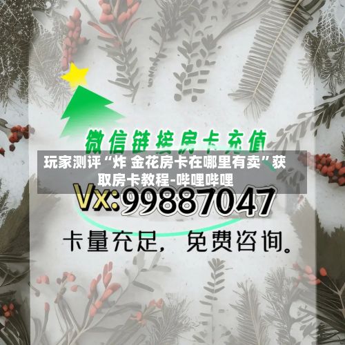 玩家测评“炸 金花房卡在哪里有卖	”获取房卡教程-哔哩哔哩-第2张图片