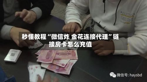 秒懂教程“微信炸 金花连接代理”链接房卡怎么充值-第3张图片