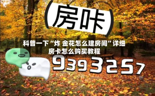 科普一下“炸 金花怎么建房间”详细房卡怎么购买教程-第2张图片