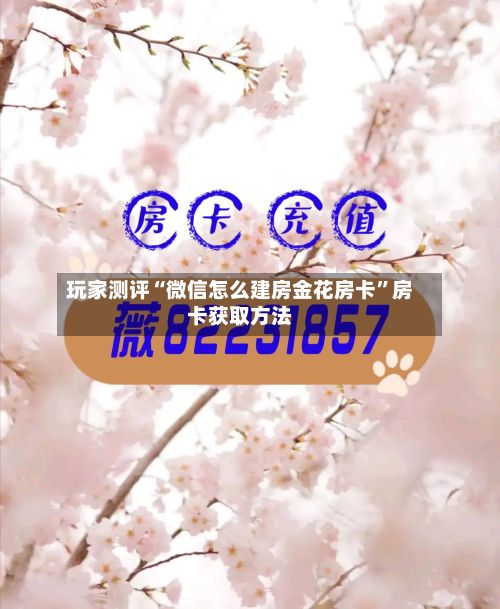 玩家测评“微信怎么建房金花房卡”房卡获取方法-第2张图片