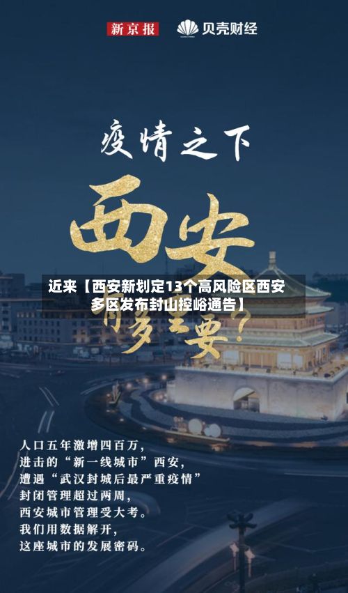 近来【西安新划定13个高风险区西安多区发布封山控峪通告】-第3张图片