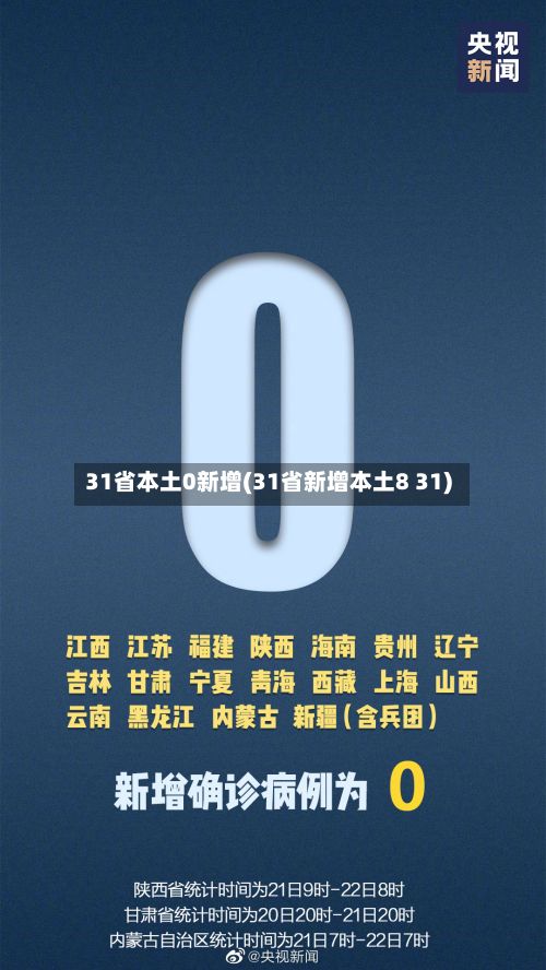 31省本土0新增(31省新增本土8 31)-第2张图片