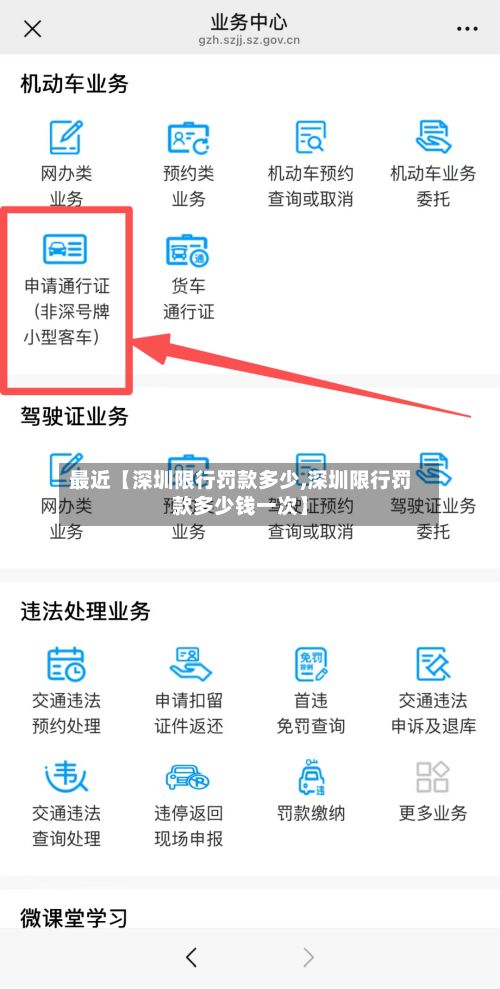 最近【深圳限行罚款多少,深圳限行罚款多少钱一次】-第3张图片