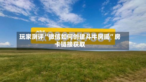 玩家测评“微信如何创建斗牛房间”房卡链接获取-第3张图片