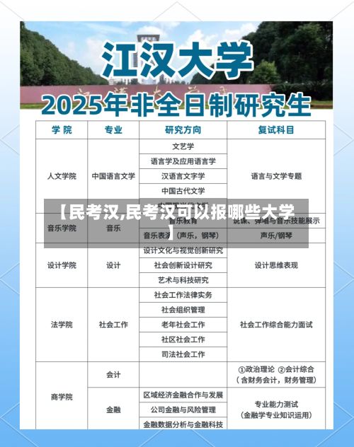 【民考汉,民考汉可以报哪些大学】-第3张图片