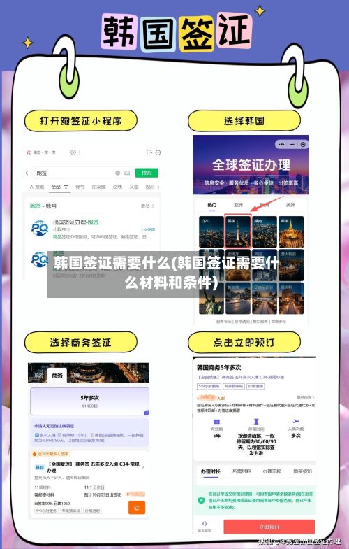 韩国签证需要什么(韩国签证需要什么材料和条件)-第3张图片