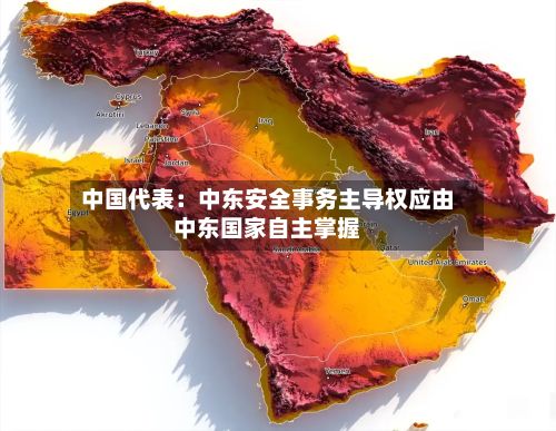 中国代表:中东安全事务主导权应由中东国家自主掌握-第2张图片